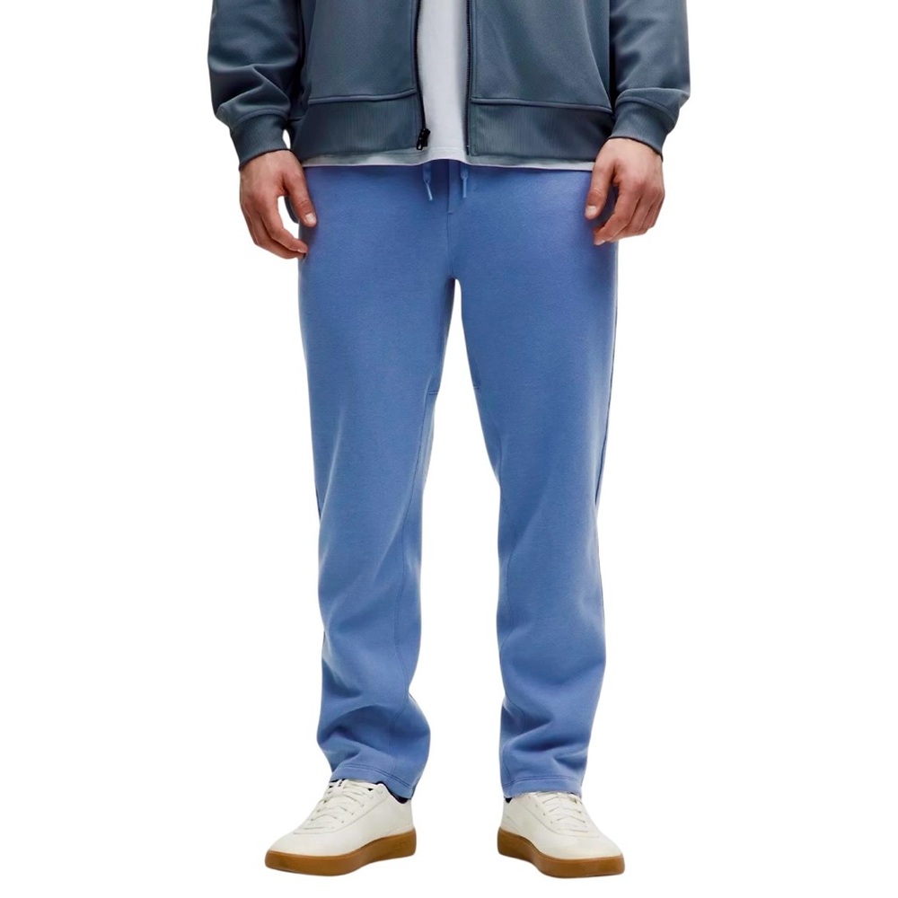 Lululemon Steady State Classic-Fit Pant Blue Cotton Fleece Sweatpant Sz XXL NWT